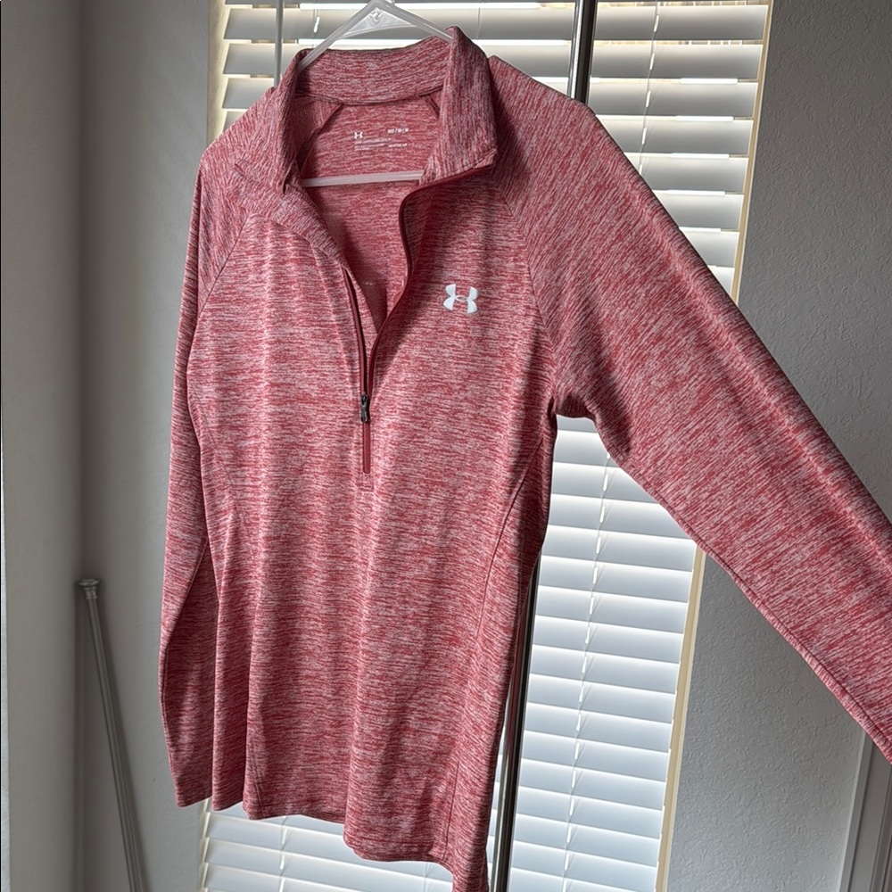 Under Armour Heathered Red Pullover